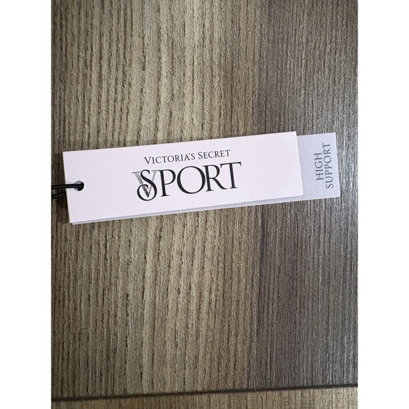 Victorias Secret Sport Bra High Support 36D Black Wireless Lightly Padded NWT - Picture 2 of 6